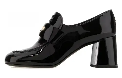 MIU MIU 65mm Leather Penny Loafers