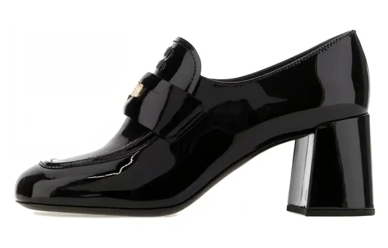 MIU MIU 65mm Leather Penny Loafers