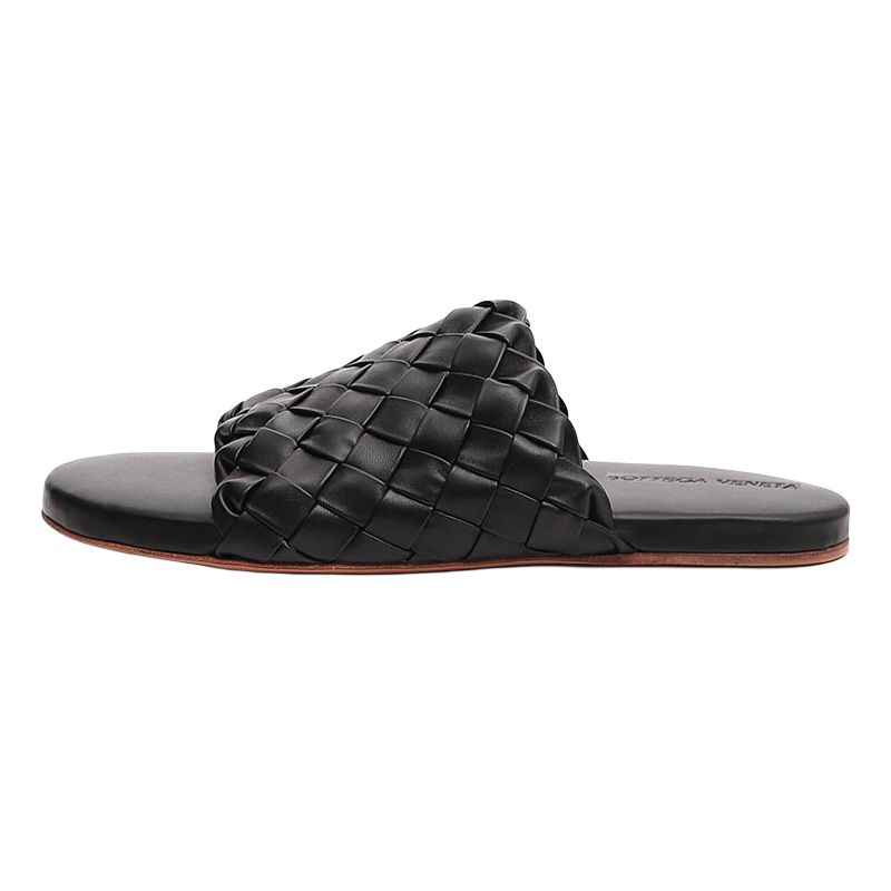 Мужские шлепанцы Bottega Bottega Veneta (черный)