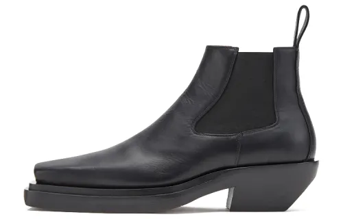 Bottega Veneta BV Lean Comfortable And Breathable Chelsea Boots Men's Pitch Black