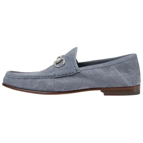 Gucci Horsebit 1953 Loafer 'GG Suede - Grey'