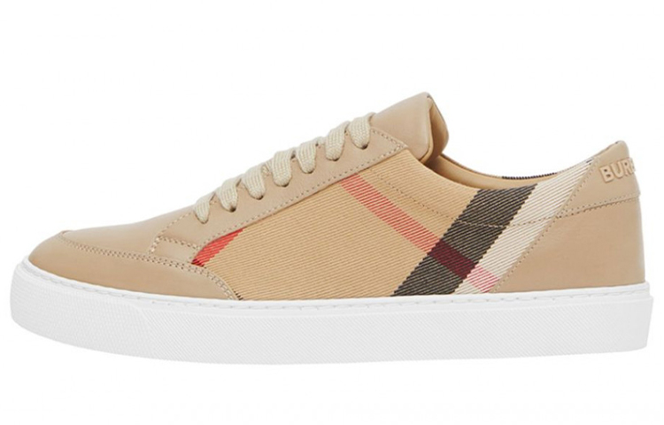Burberry House Check Sneakers Archive Beige Beige Women's