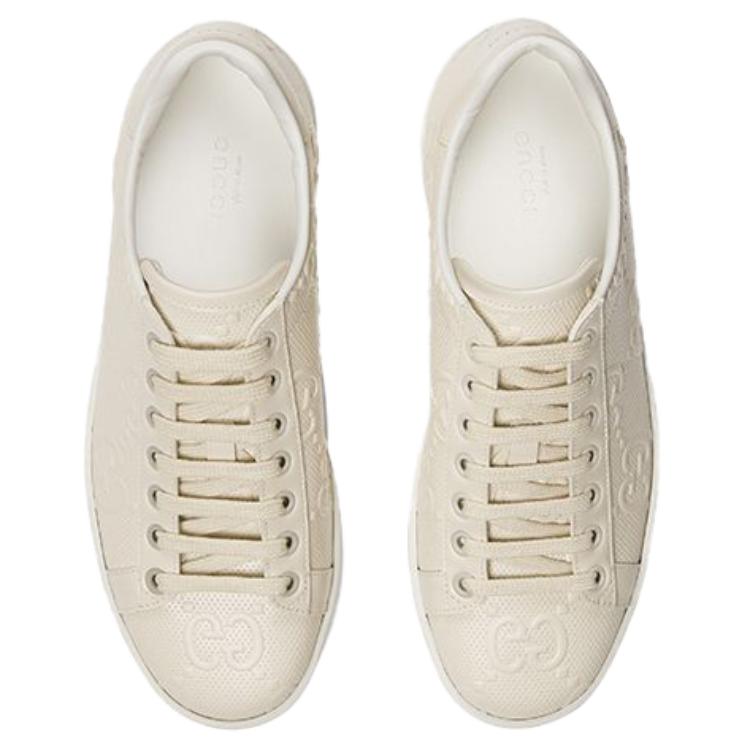 Женские кеды Gucci ACE GG (белые) — фото 3