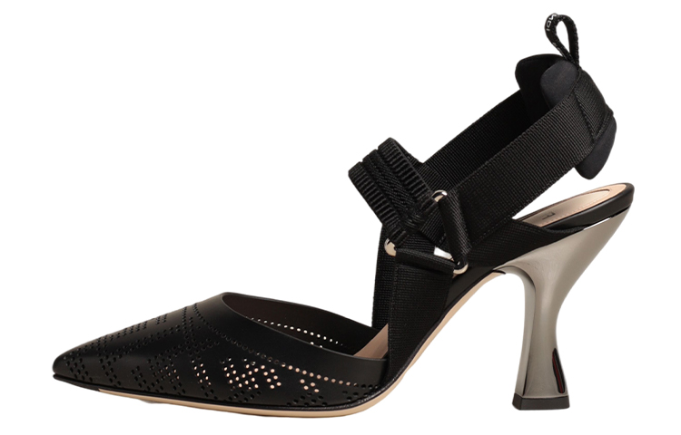 Женские туфли Fendi 8J7007ABOFF0ABB (черные)