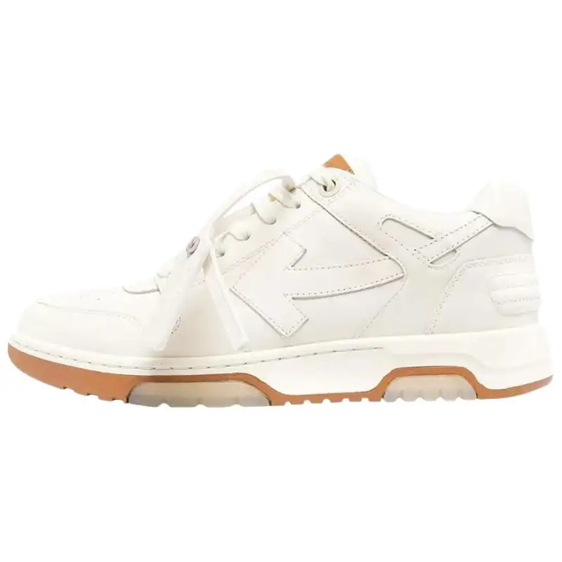 OFF WHITE Out Of Office Low Casual Shoes Beige