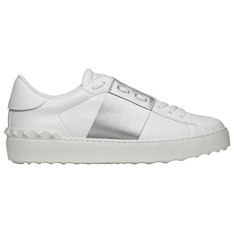 Valentino Women's Open Sneaker 'White Silver'
