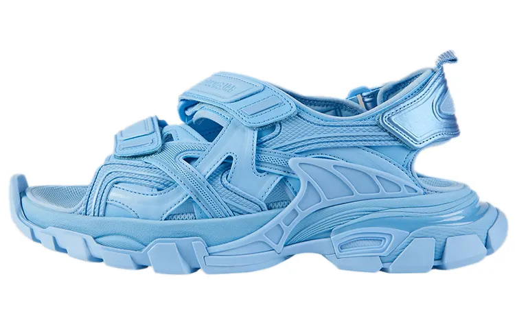 Balenciaga Track Slide Sandal Baby Light Blue Women's