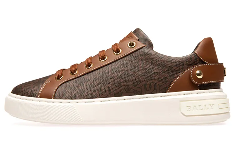 BALLY Malya Monogram-print Sneakers Women's