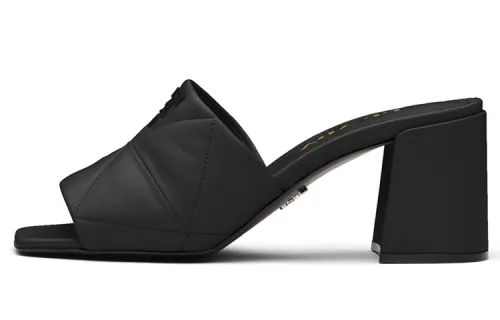 PRADA Slide Slippers Women's Black