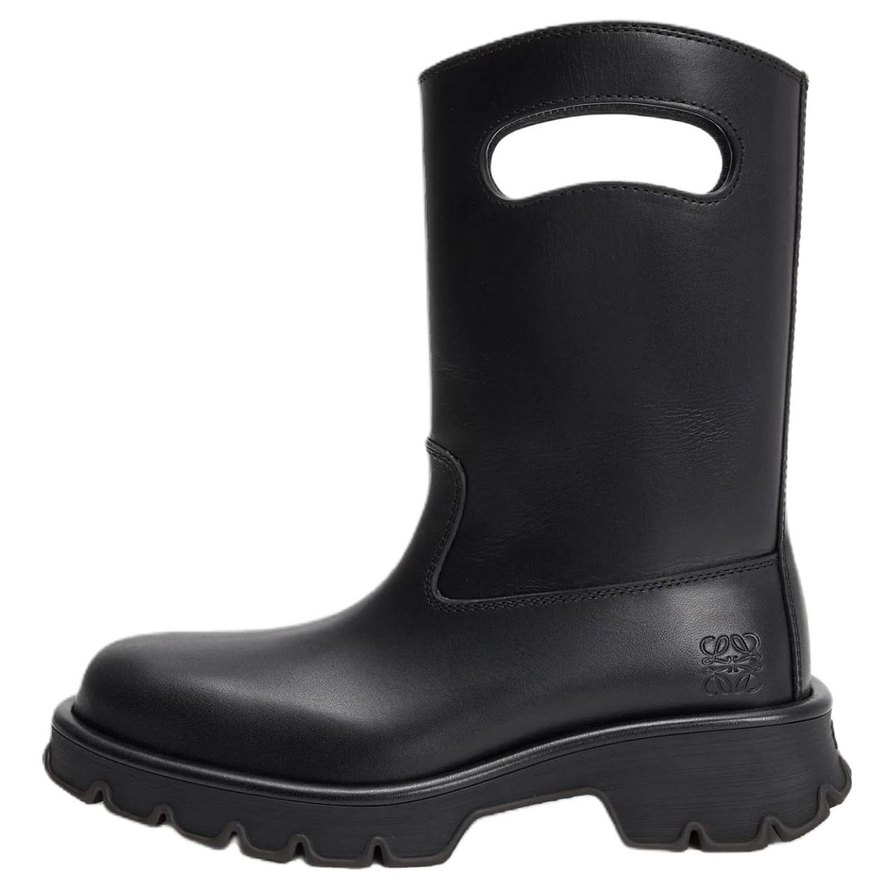 Женские ботинки LOEWE Bobby L815285XAB-1100 (черные)