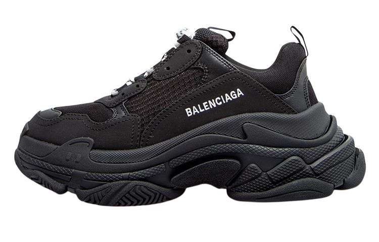 Женские кроссовки Balenciaga Triple S (черные)