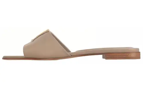 LOUIS VUITTON Capri Slide Slippers Women's Khaki