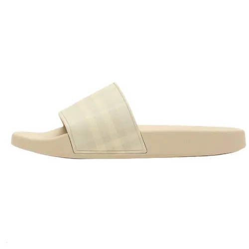 Burberry Slide Slippers Women's Shell Beige