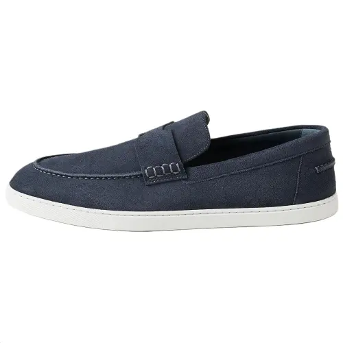 HERMES Job Casual Shoes Men's Blue