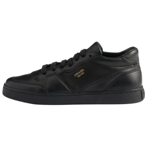 PRADA Low top Skateboard Shoes Women's Black
