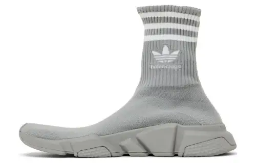 Balenciaga X Adidas Speed Trainer Grey White