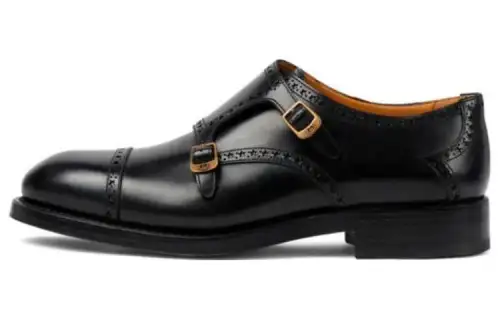 GUCCI Dress Shoes Men's Low Top Black