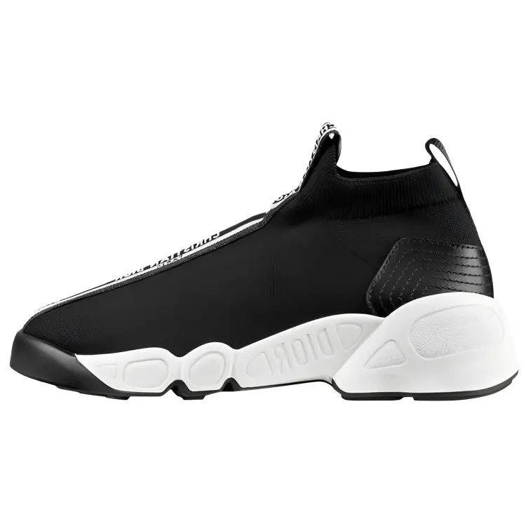 DIOR F. Two Point Zero Mid top Casual Shoes Women's Black