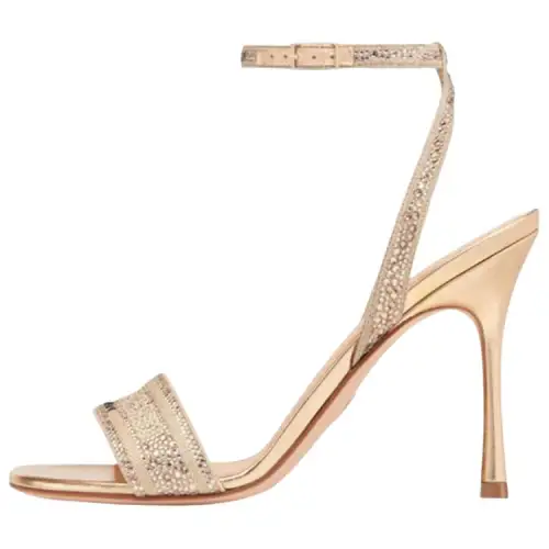 DIOR One Strap Sandals Women's Gold