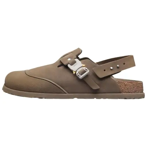 DIOR By Birkenstock Mule Tokio Khaki Nubuck Calfskin