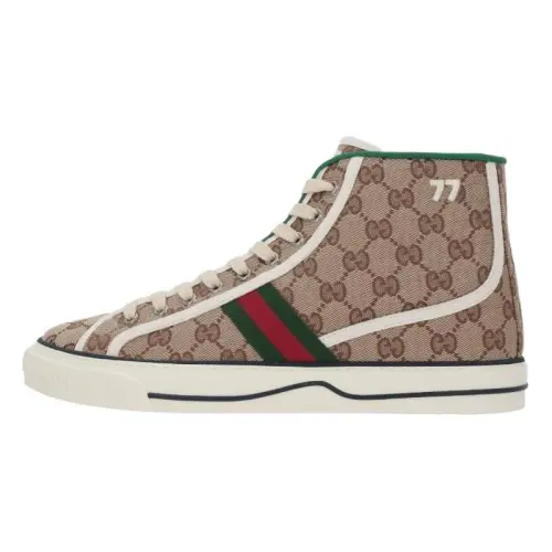 Gucci Tennis 1977 High 'Beige Ebony'