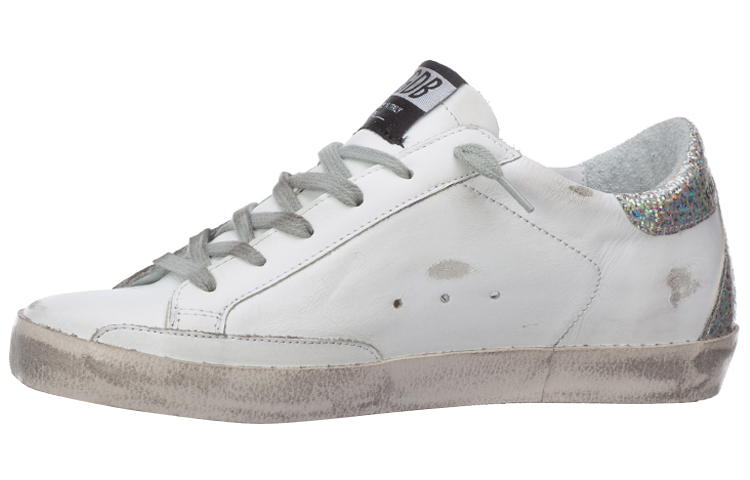 Женские кеды Golden Goose Super-Star (белые)