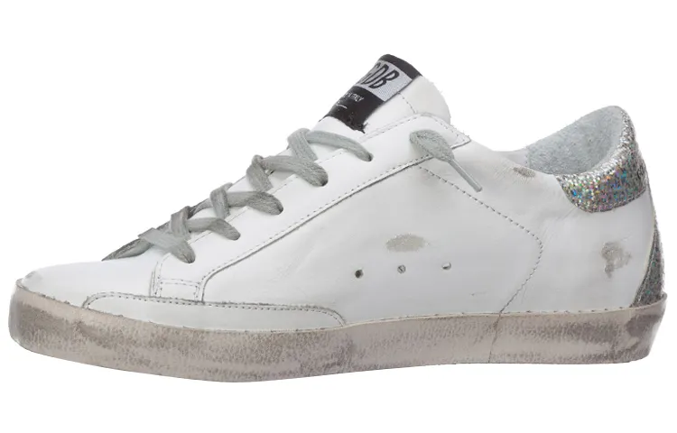 Golden Goose Super Star Stylish Skateboarding Shoes Women's White