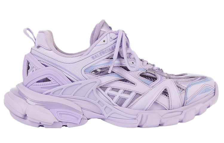 Женские кроссовки Balenciaga Track 2.0 (фиолетовый) — фото 2