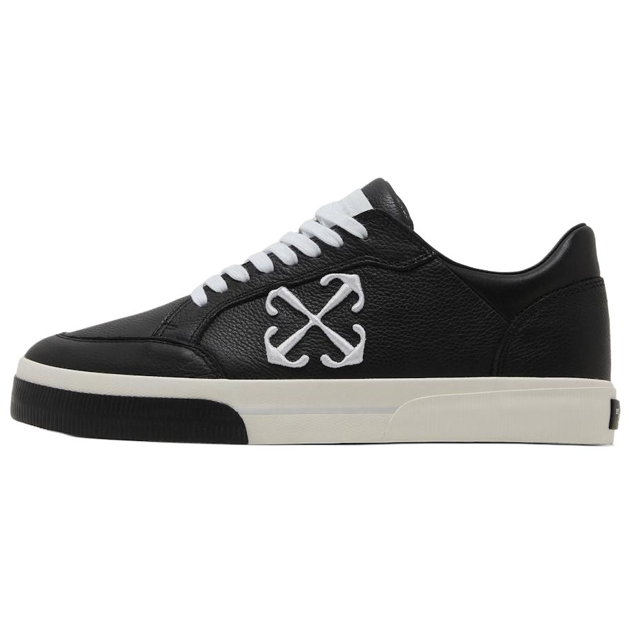 OFF WHITE New Low Vulcanized Black White