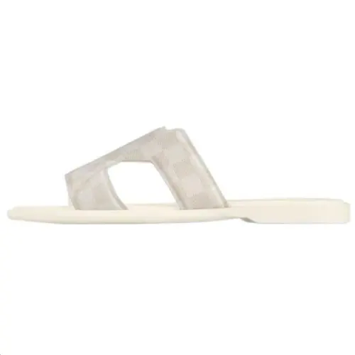LOUIS VUITTON Oasis Slide Slippers Men's White