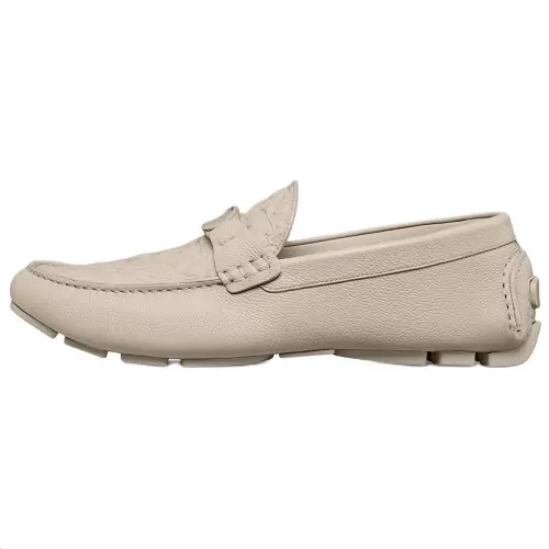 DIOR OBLIQUE Odéon Loafers Men's White