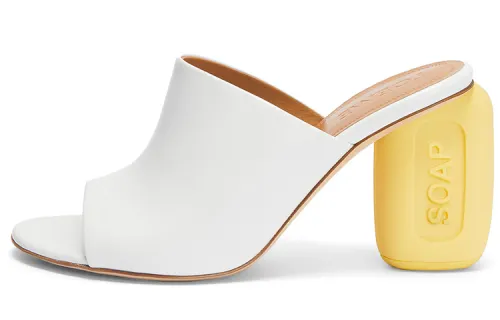LOEWE Soap Fashion Sandal Women's White Yellow