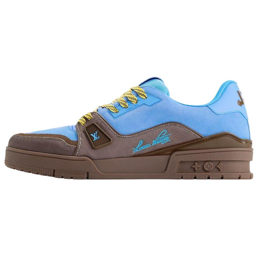 Мужские кеды Louis Vuitton Trainer (синие)