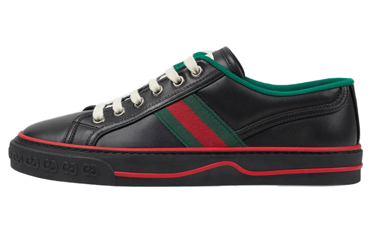 Женские кеды Gucci Tennis 1977 (черные)