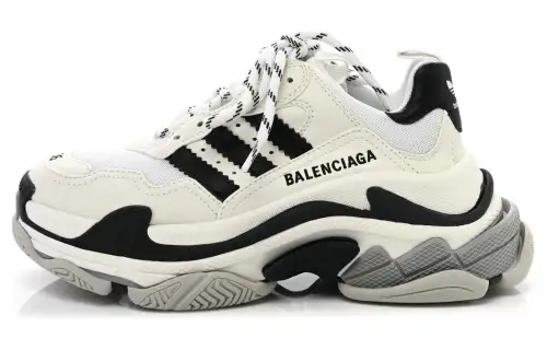 Balenciaga Triple S Grey White Women's