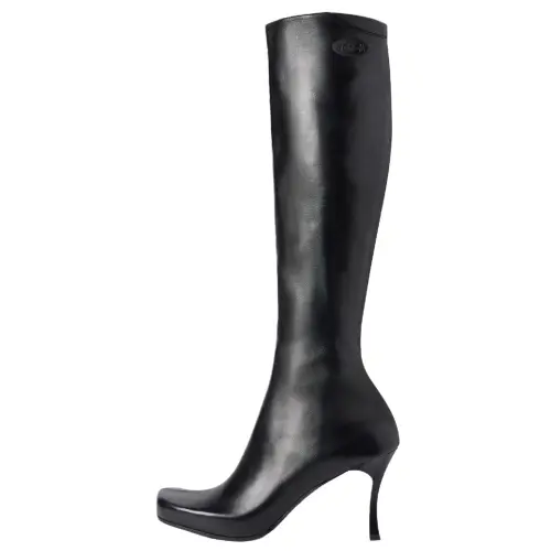 Scholl x Balenciaga Knee high Boots Women's Black