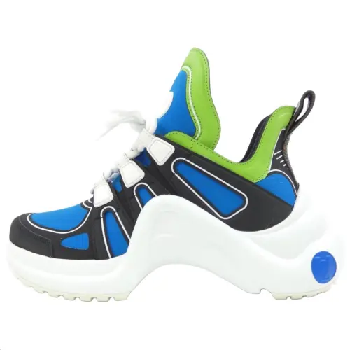LOUIS VUITTON Low top Chunky Sneakers Women's Blue