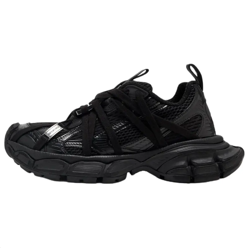 Balenciaga 3XL Low top Chunky Sneakers Women's Black