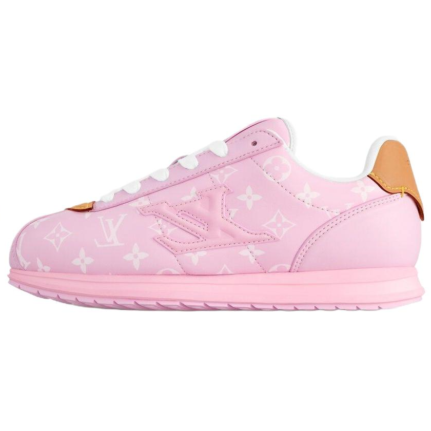 LOUIS VUITTON X Nigo Collaboration Buttersoft FW25 Low top Casual Shoes Unisex Pink