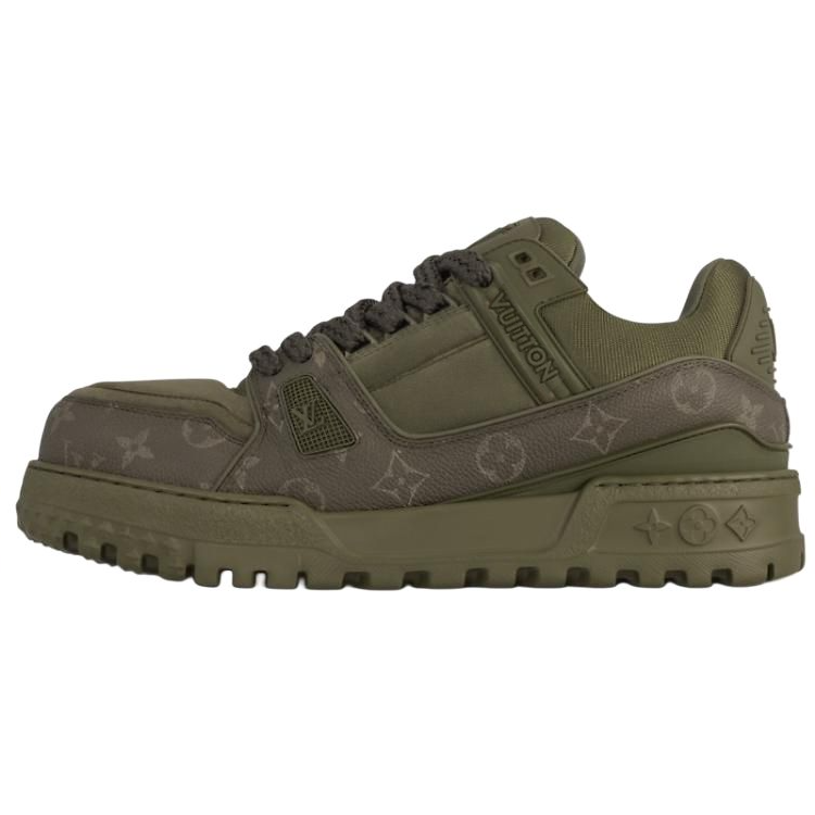 Мужские кеды Louis Vuitton Trainer Maxi (зеленый)