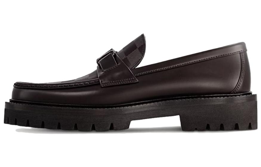 LOUIS VUITTON Major Loafers Men's Brown