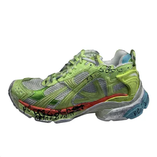 Balenciaga Runner Low top Casual Shoes Men's Green