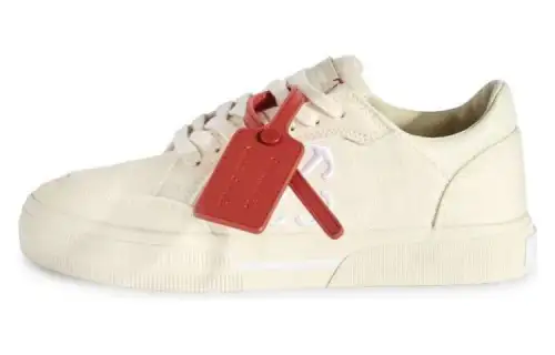 OFF-WHITE New Low Vulcanized canvas sneakers Women's