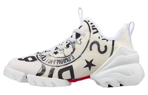 DIOR D Connect White Black DIOR Union Print Women's