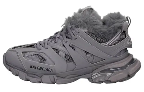 Balenciaga Track Sneakers 'Fake Fur Grey'
