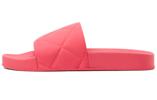 Bottega Veneta Rubber Slide Pink Women's