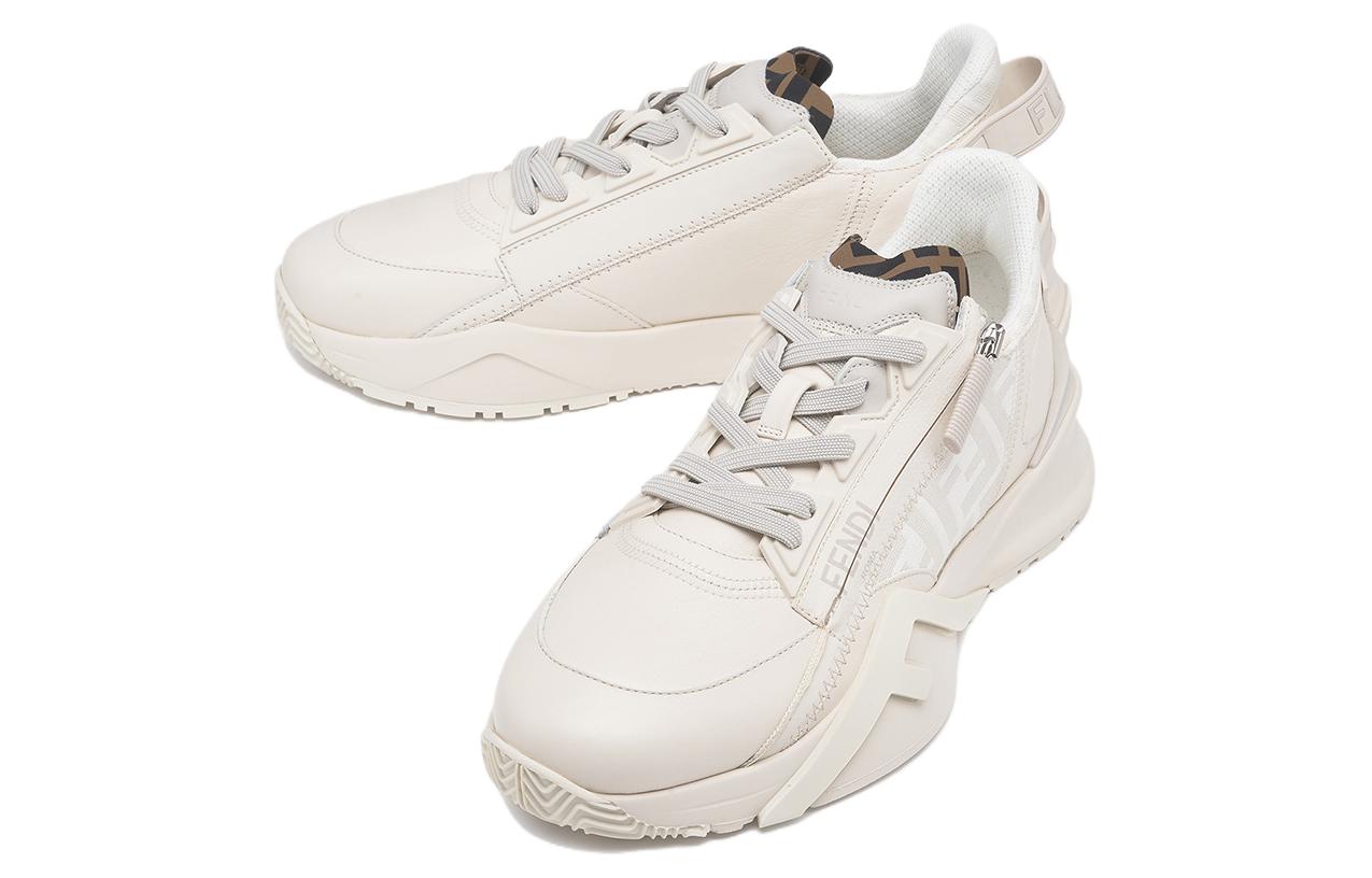 FENDI Flow Low-Top Sneakers White