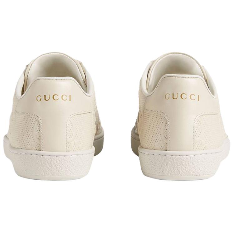 Женские кеды Gucci ACE GG (белые) — фото 4