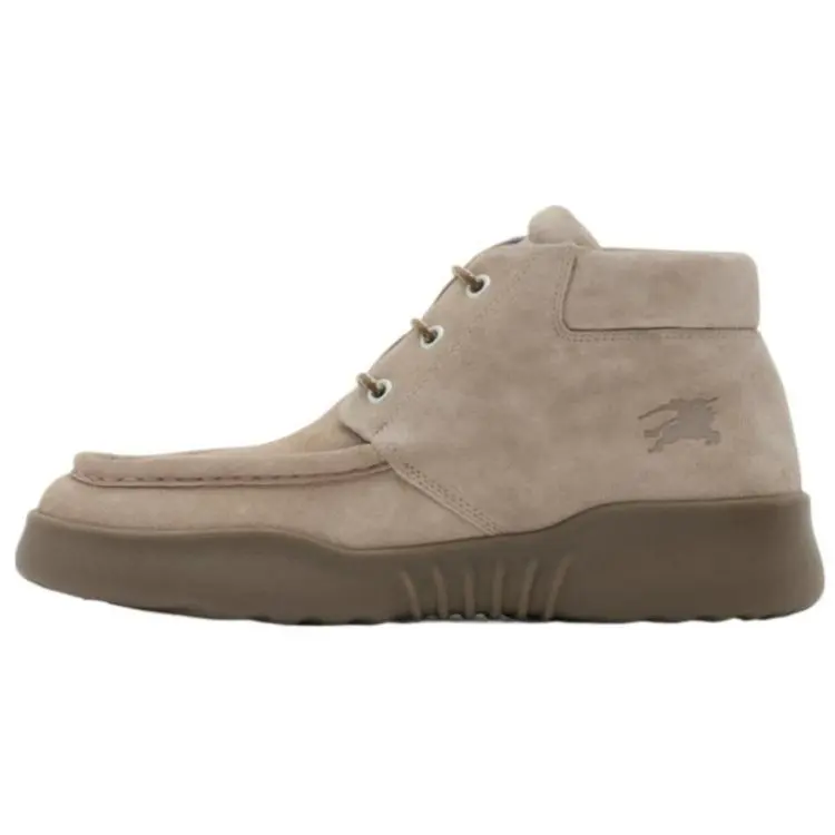 Burberry Ankle Boots Men's Gray