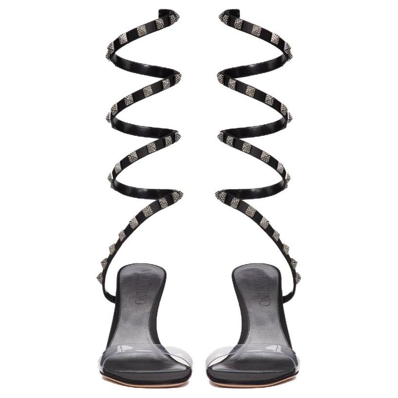 Valentino Garavani Rockstud 100 Leather Sandals